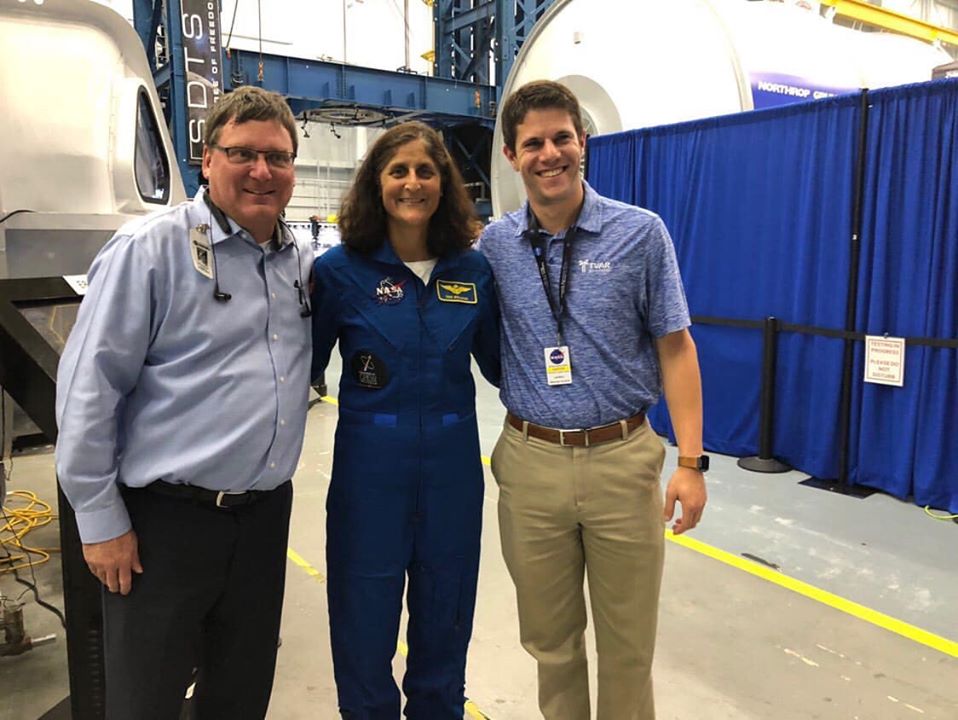 Our NASA Account Manager Sam O'Daniel with some fellow NASA employees at NASA Johnson